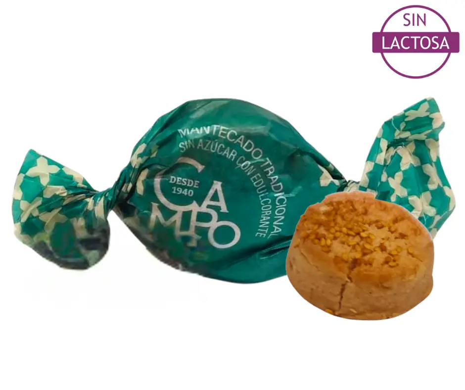 Mantecados caseros almendra y ajonjolí