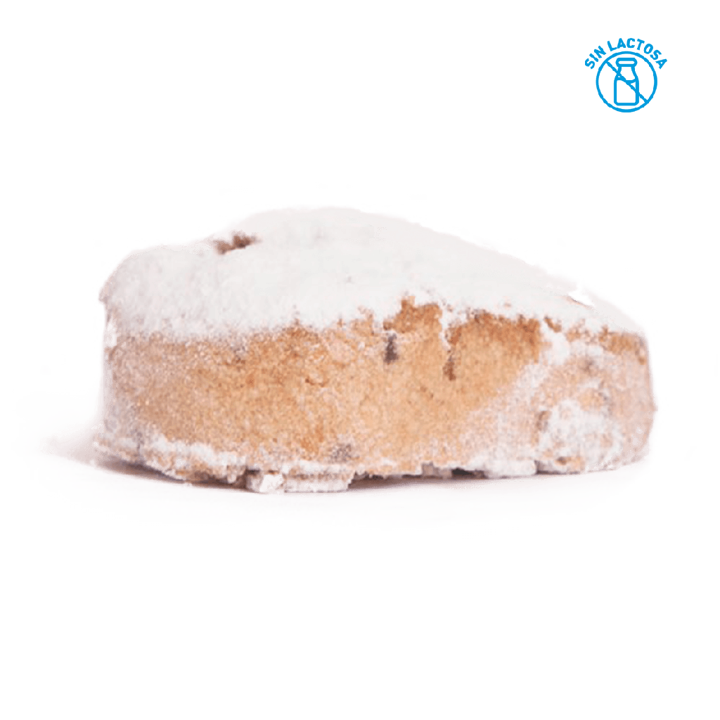Polvorón artesano de almendra