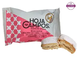 Hojacampos rellena de cabello de ángel sin azúcar