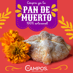 [005273] Pan de Muerto Tradicional